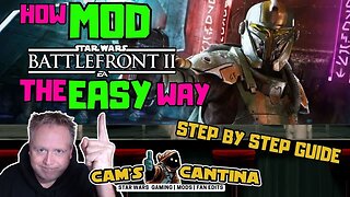 Install MODS in BATTLEFRONT II, the EASY WAY!!