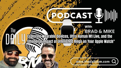 Wearable Devices, UltraHuman M1 Live, & Emotional Impact of Unfinished Rings on Your Apple Watch