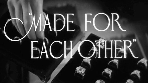 MADE FOR EACH OTHER (1939) Carole Lombard & James Stewart | Comedy, Drama, Romance | B&W
