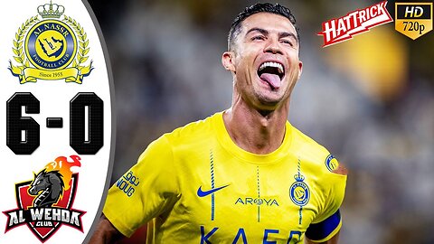 Al Nassr vs Al Wehda 6 0 Highlights & All Goals 2024 🔥 Ronaldo Hat trick