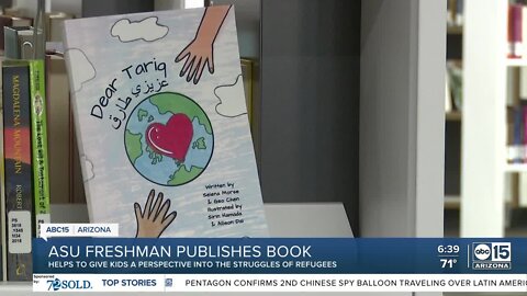 ASU freshman publishes first children's book