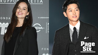 Song Joong-ki and Katy Louise Saunders are married, expecting a baby