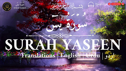 Surah Yaseen(Yasin) Recite Every Morning After Fazar Prayer.