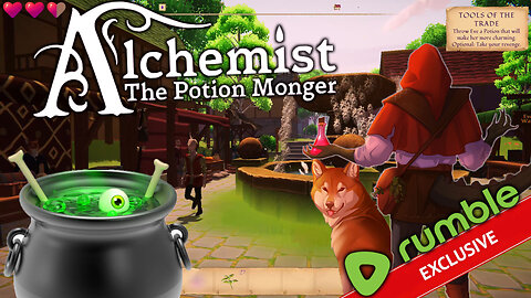 Alchemist: The Potion Monger - Brewing Potions In A Furry World (Alchemy Simulator)