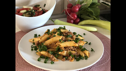 Pasta With Minced Meat - The Best Dinner Recipe