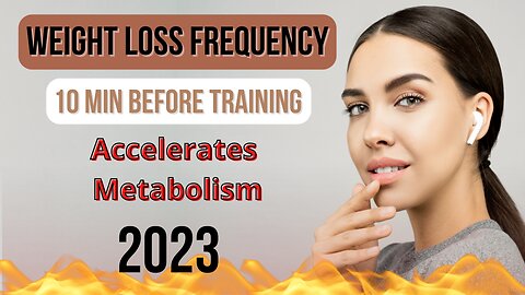 Frequency ||295.8 Hz|| for Weight Loss - Feel the Sweat - Listen Before Exercise.