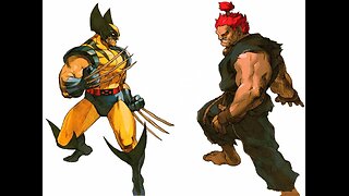 MARVEL SUPER HEROES vs. STREET FIGHTER (Akuma/Wolverine) [Capcom, 1997]