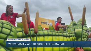 WPTV employees take part in parade at South Florida Fair