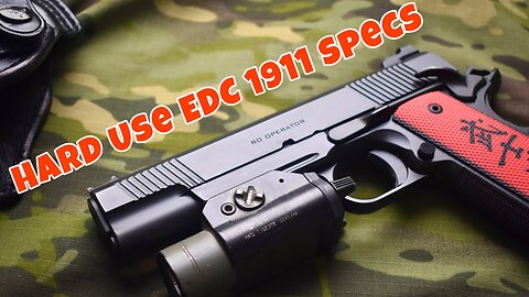 Features to consider on a hard use 1911 #edc #1911 #everydaycarry #nighthawkcustom