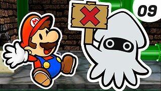 Paper Mario Ep.[09] - Tubulação da cidade Toad.