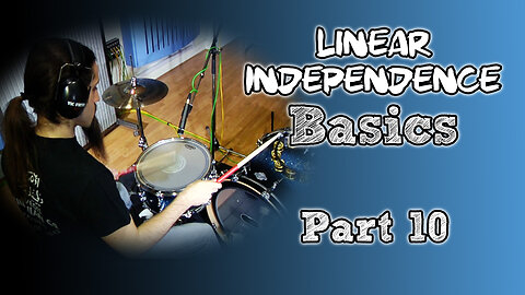 Drum Exercise | Linear Independence Basics (Part 10/36) | Panos Geo