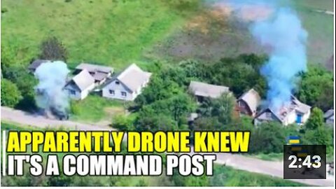 AFU soldiers were found entering the post one by one being struck by drone