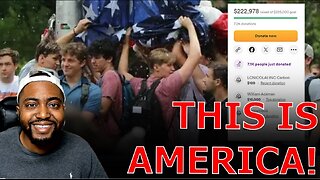 UNC Frat Bros RAISE OVER 200K GoFundMe After DEFENDING American Flag From Communist Protestors