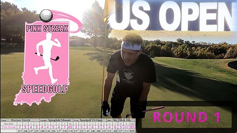 Speedgolf US Open 2022 - Round 1 - Pink Streak - Horton Smith Golf Course