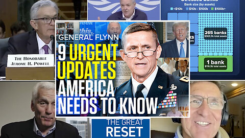 General Flynn & Dave Scarlett | 9 URGENT Updates Including: "In the Oval Office, Jan. 5th 2017, A Meeting Run By Obama Was Day Democracy Died." + "282 US Banks At Risk Of Failing." - CNBC + Bird Flu Emergency On the Way?