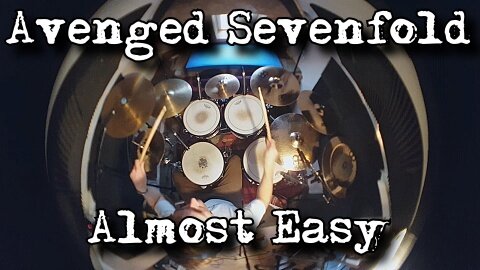 Avenged Sevenfold - Almost Easy - Nathan Jennings Drum Cover (Full Drum Sheet included!)