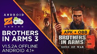Brothers in Arms 3 - Android Gameplay (OFFLINE) 560MB