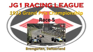 Race 4 (res) & 5 - JG1 Racing League - 1923 Grand Prix Championship - Monza - ITA - Bremgarten - CHE
