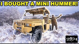 I bought a miniature Hummer.