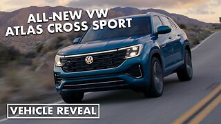 2024 Volkswagen Atlas Cross Sport Revealed