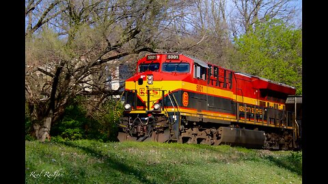 Train goes into Emergency at Parkville, Missouri