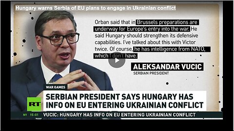 Hungary warns Serbia of EU plans to engage in Ukrainian conflict