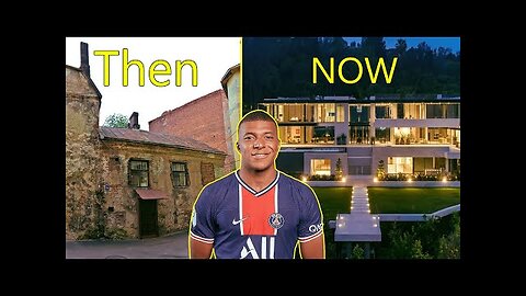 Footballers Houses - Then and Now | Mbappe, Ronaldo, Neymar, Messi