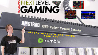 NLG Live w/Mike: Amstrad CPC Retro Gaming - Take 2!