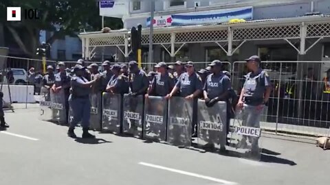 Watch: Police Prepare for Unrest Ahead of Sona