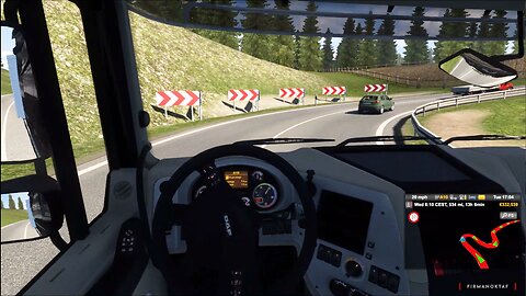 Muat 21 Ton Pasta Hati Menuju Kota Verona Italia Menjadi Dinasan Terakhir Tractor Head DAF XF