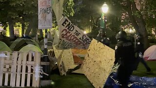 Police RAID University of Chicago Pro-Palestine Encampment