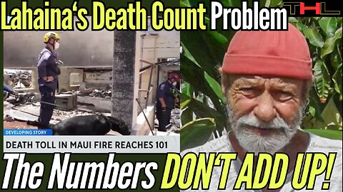 Let's Talk About the Lahaina Fires' Death Count, the Math DOESN'T MAKE SENSE! -- with Spice Prince