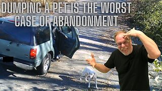 Dumping a pet is the worst case of abandonment😈👿🤬😡