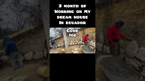 3 month #ecuador #dreamhouse #housedesign #theboys #ecuadorlife #Construction #building #montanita