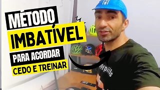 Mais um método imbatível para acordar de manhã para treinar