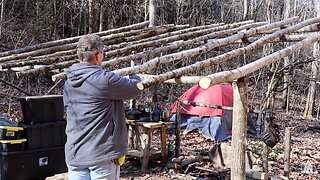 S2 EP8 | HOW TO REPAIR A TEMPORARY BUSHCRAFT SHELTER