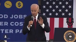 Joe Biden teleprompter gaffe…