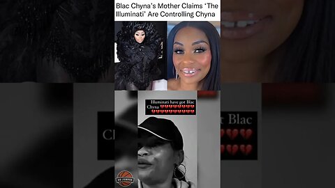 #blacchyna mother claims the Illuminati 🔺are controlling her 😳😳😳 #theclout