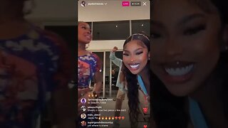 JAYDA CHEAVES IG LIVE: Jayda Turning Up With Her Baddie Friends & Reveal Good Books 2 Read(28-01-23)