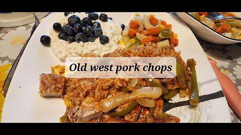 Old west pork chops