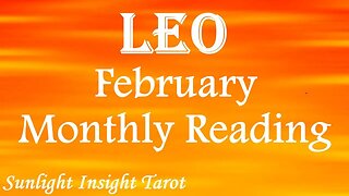 LEO - Go For It! You Know Exactly What You Want! It's Yours!😍February 2023