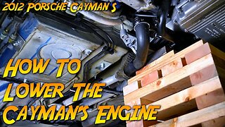 How To Lower The Porsche Cayman's Engine