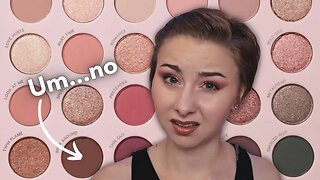 The *WORST* Eyeshadows in the Palette 🙀| ColourPop Smoke N' Roses Color Study 2