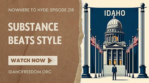 Nowhere To Hyde -- Substance Beats Style