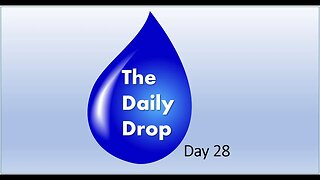 The Daily Drop day 28