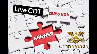 CDT Live Q&A Audio Chat Stream: May 31, 2024 at 5PM CST: Mark Grenon Joins Us Live