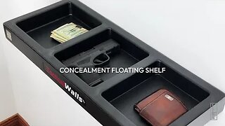 Tactical Walls Floating Concealment Shelves