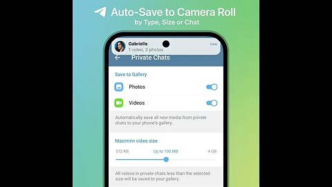 Salvar Mídias Recebidas automaticamente no Telegram