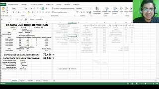 Comparação estacas para diferentes cargas Engenheiro Estrutural