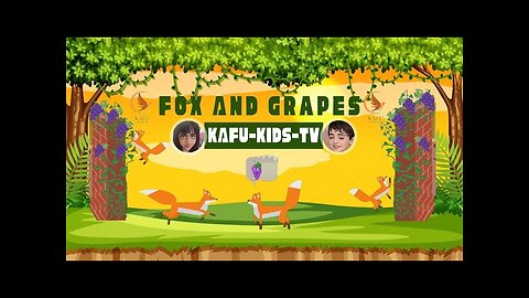 FOX AND GRAPES_Kids Stories_English Stories_Bedtime Stories